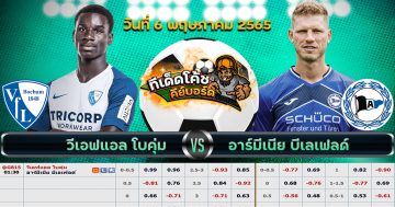 ทีเด็ด บอล โบคุ่ม Vs บีเลเฟลด์ – 6 พฤษภาคม 2565